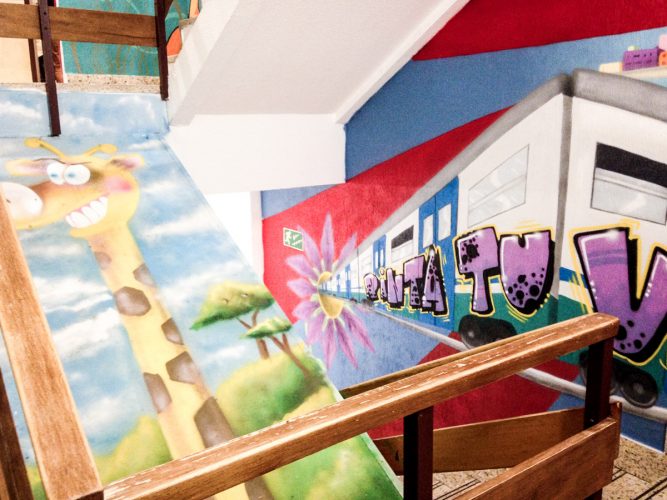 Arte en las Paredes que cura Believe in Art