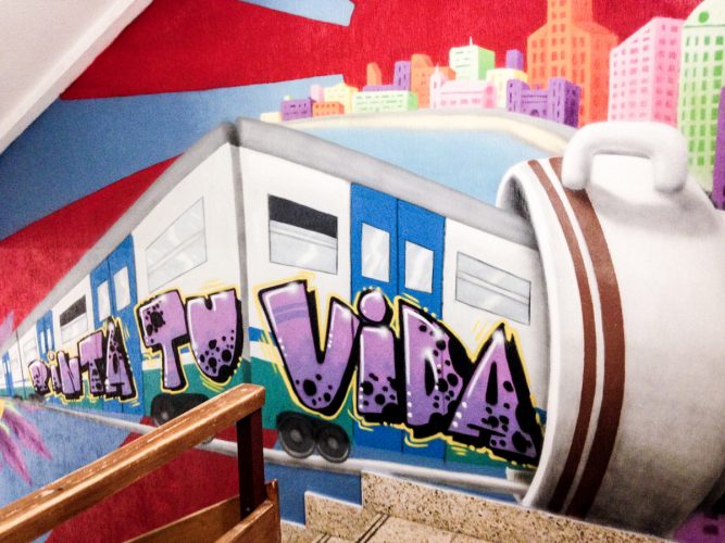 Arte en las Paredes que cura Believe in Art