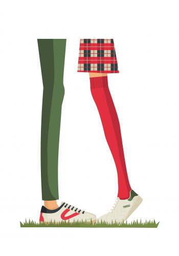 Ilustracion Tutticonfetti Zapatillas Paredes