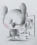 Ilustración Arte Edgar Plans zapatillas Paredes