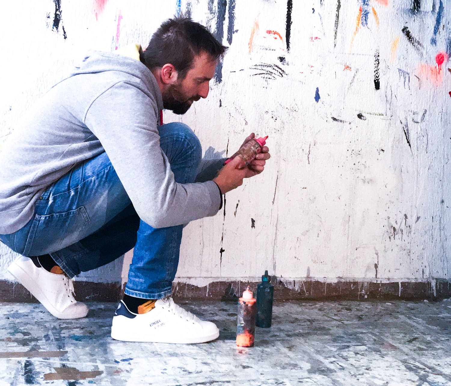 Zapatillas Paredes Edgar Plans artista Animal Heroes Ilustración Arte Edgar Plans zapatillas Paredes
