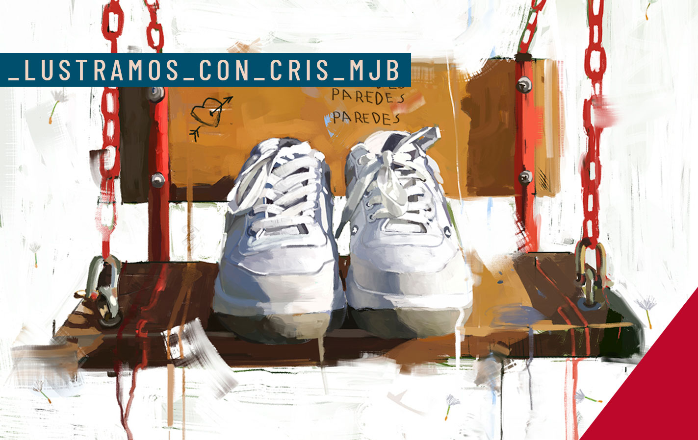 Ilustracion Cristina manjabacas version ilustrada de las Zapatillas Paredes Clásica Estrella