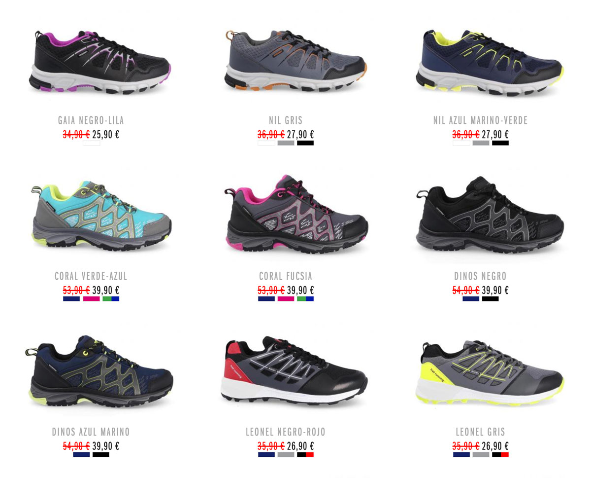 CATÁLOGO WEB ZAPATILLAS PAREDES