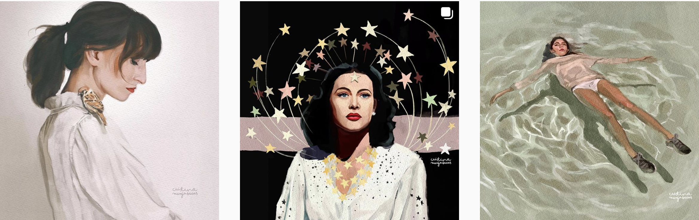 Ilustraciones Cristina Manjabacas Día de la Mujer Blog Paredes 