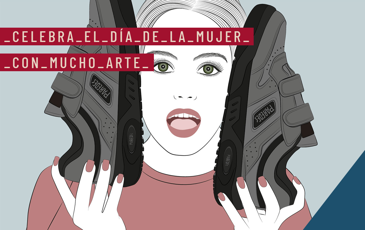 Dia de la mujer con arte en Paredes Blog