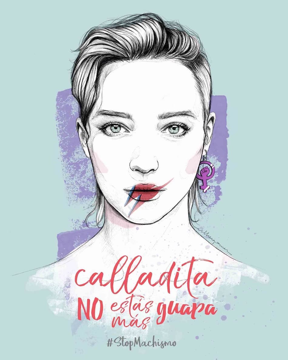 Illustración Esther Gómez para el Día de la Mujer Blog Paredes