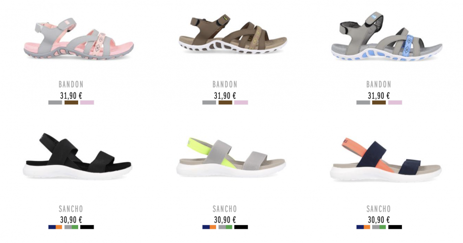 sandalias paredes mujer coleccion verano 2020