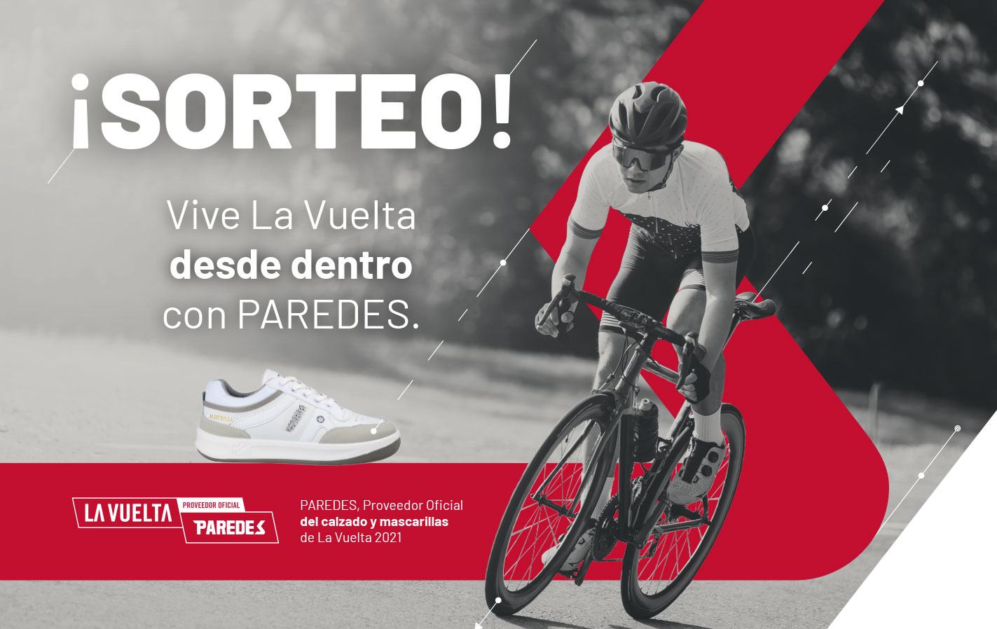 SORTEO LA VUELTA CICLISTA Y PAREDES