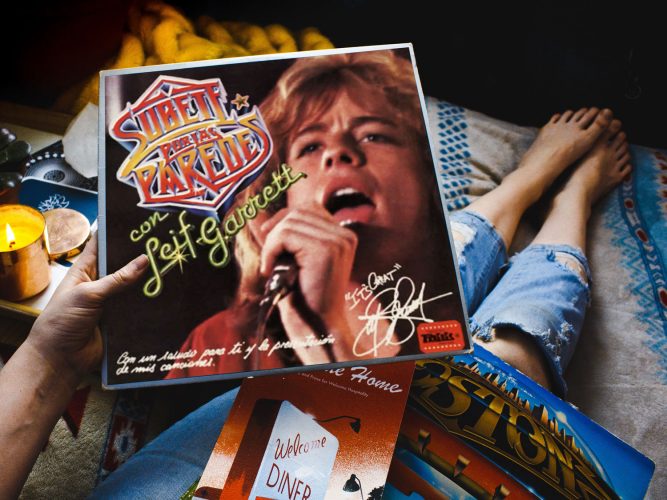 Single de Paredes con Leif Garrett