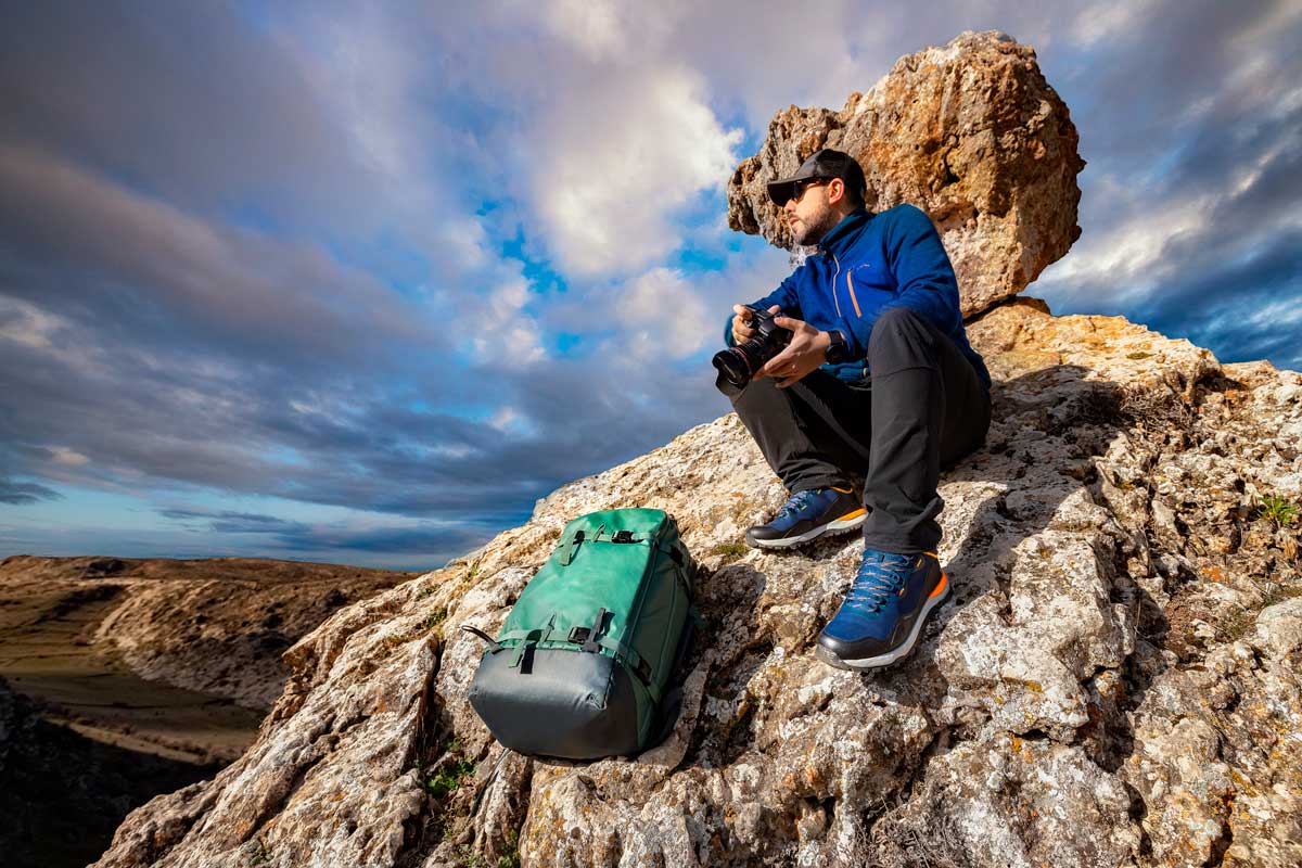 Naturaleza, senderismo y fotografía con Rafael García Luna y zapatillas Paredes