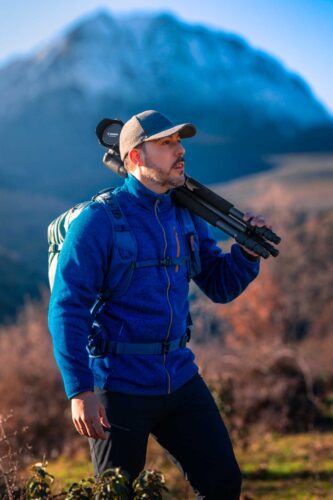 Naturaleza, senderismo y fotografía con Rafael García Luna y zapatillas Paredes